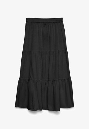 Vero Moda, VMDICTHE High waist Long - Maxi sukně - black