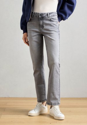 IMERA - Straight leg jeans - light grey