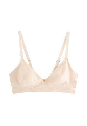 Lindex, SOFT BRA SHINE - Toppe - light beige