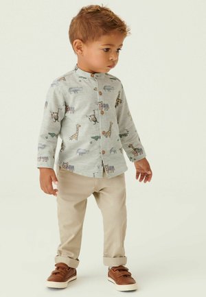 LONG SLEEVE - Vapaa-ajan kauluspaita - grey