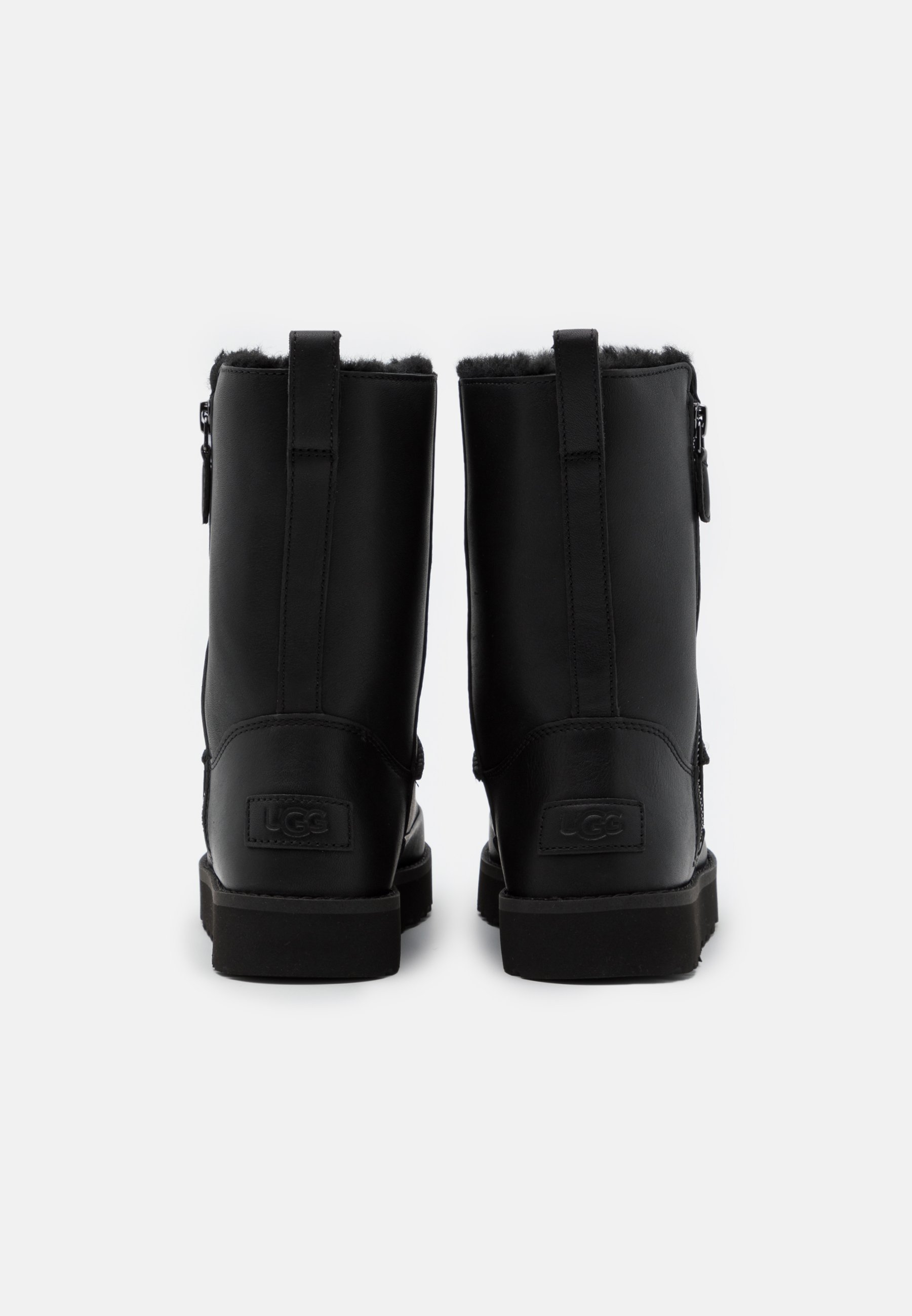 ugg flat leather boots