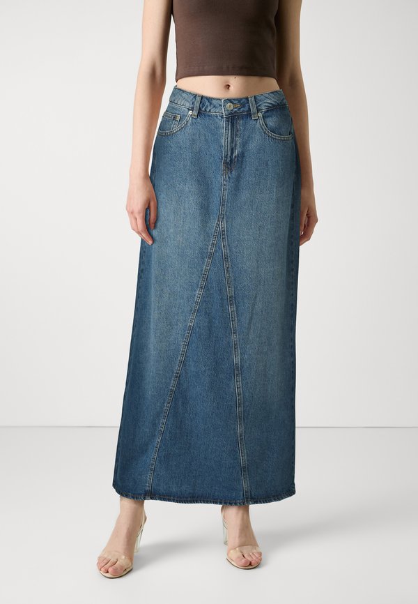 JXRIDA ANKLE SKIRT - Denim skirt