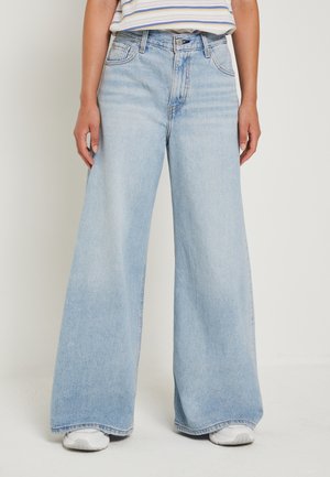Jean flare - light-blue denim
