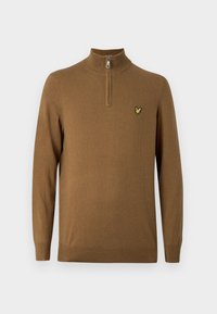 QUARTER ZIP - Camisola - wild nettle
