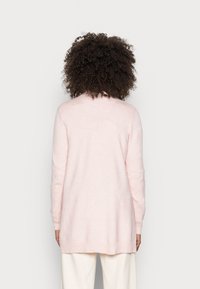 ONLY ONLLESLY OPEN - Casaco de malha - sepia rose melange