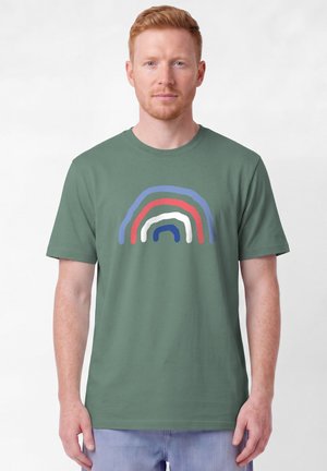 watapparel, REGENBOGEN UNISEX - T-Shirt print - green bay