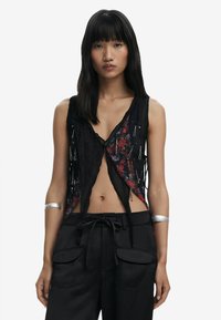 Desigual - ASYMMETRIC  - Blouse - black Thumbnail Image 1