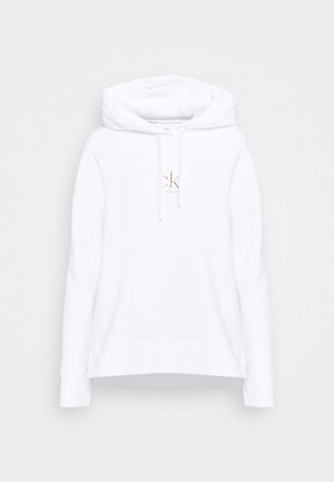 Calvin Klein Felpa con cappuccio - white