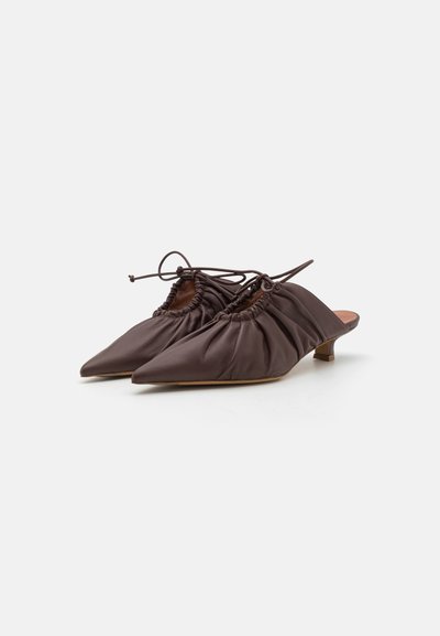 By Malene Birger MASEY - Ciabattine - dark mahogany