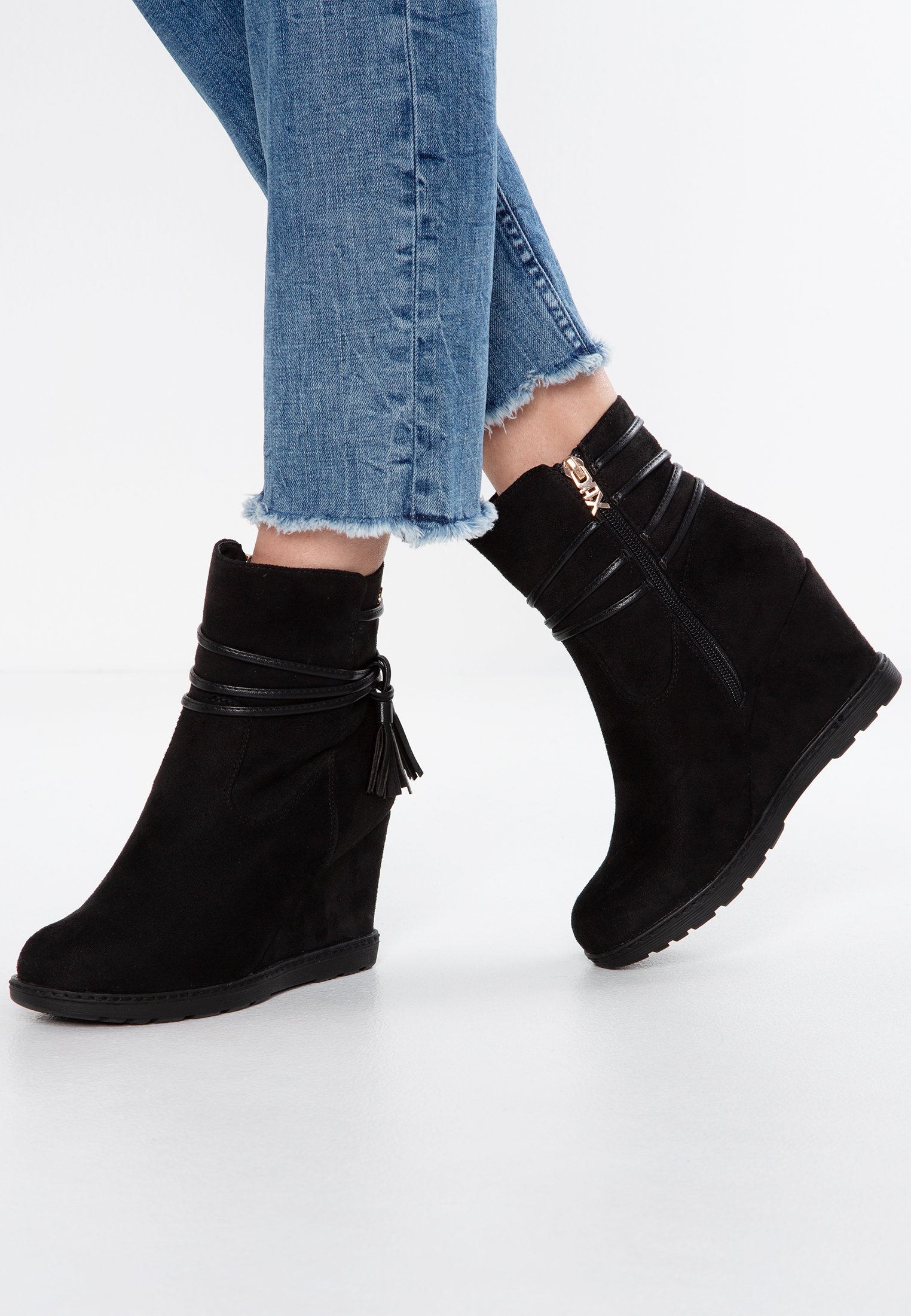 XTI Botines cuña - - Zalando.es