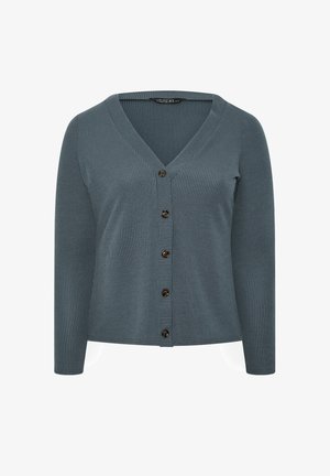 Yours Clothing, PLUS SIZE CARDIGANS - Strickjacke - charcoal