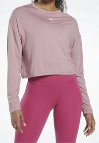 Reebok Långärmad tröja - lilac