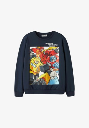 Name it, SWEATSHIRT TRANSFORMERS - Sweatshirt - navy blazer