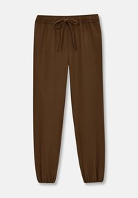 MADELEINE MIT ELASTISCHEM SCHLUPFBUND - Broek - nut