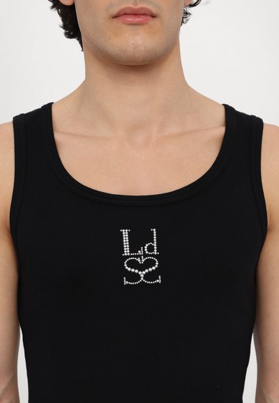 Ludovic de Saint Sernin NEO TANK LOGO UNISEX - Μπλούζα - black