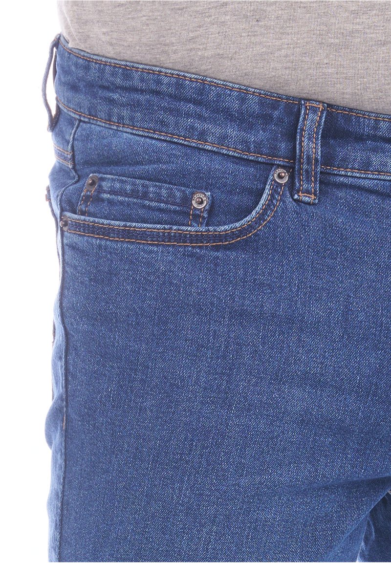 Paddock's RANGER PIPE - Slim fit jeans - stone/stone blue denim ...