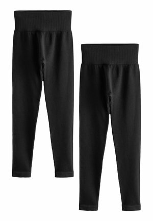 HIGH WAIST 2 PACK - Tamprės – kelnės - black