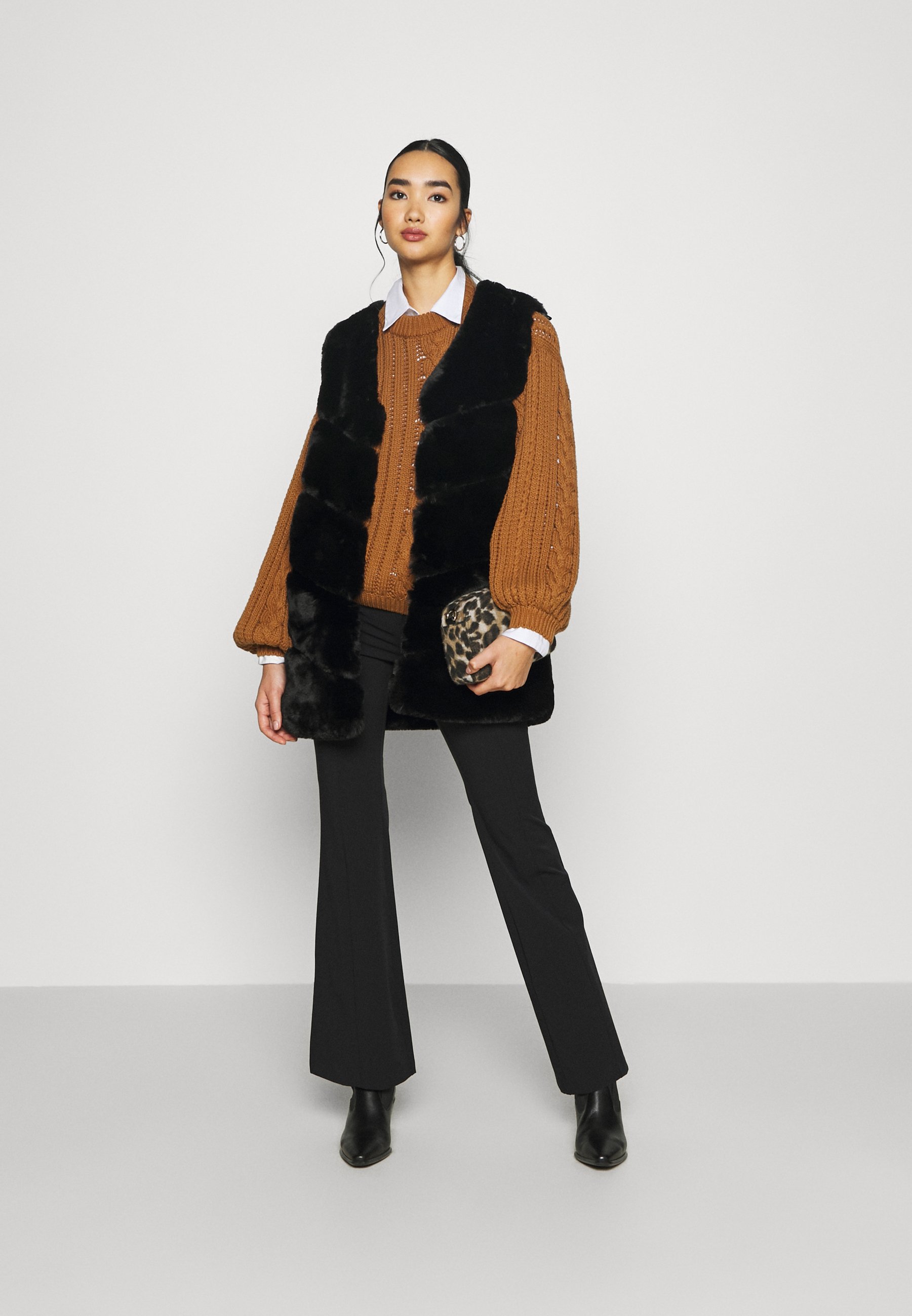 River Island Chaleco - black/negro - Zalando.es