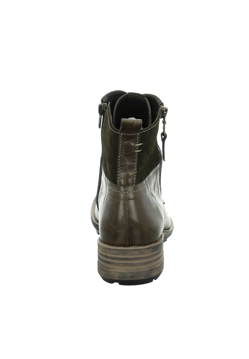Damen Ankle Boots | Josef Seibel Schnürstiefelette bosco/grün - MO23351 Damen Ankle Boots | Josef Seibel Schnürstiefelette bosco/grün - MO23351