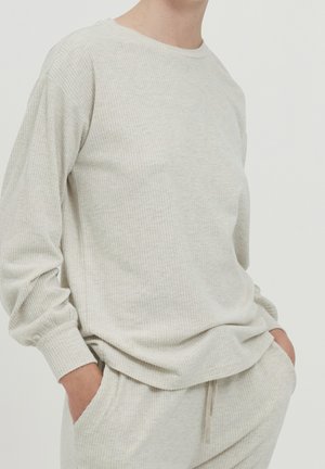 Maglietta a manica lunga - beige