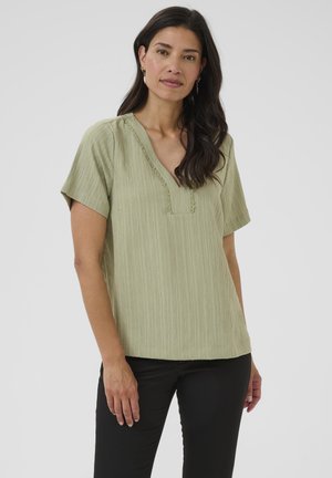 VITTA - Bluse - oli green cc