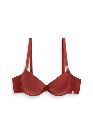 SHAPING PADDED WIRED STANDARD - Bikiniyläosa - berry red