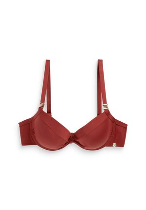 SHAPING WIRED  STANDARD - Haut de bikini - berry red