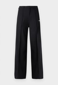 SOLAYA SUIT PANTS - Pantaloni - black/white
