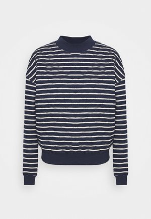 Stickad tröja - dark blue