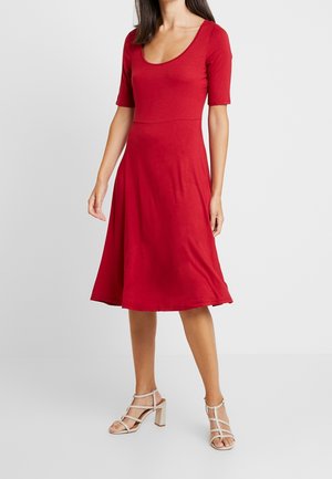 Jerseykleid - red