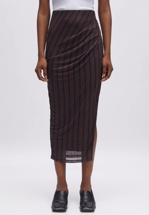 EDITED Pencil skirt - braun