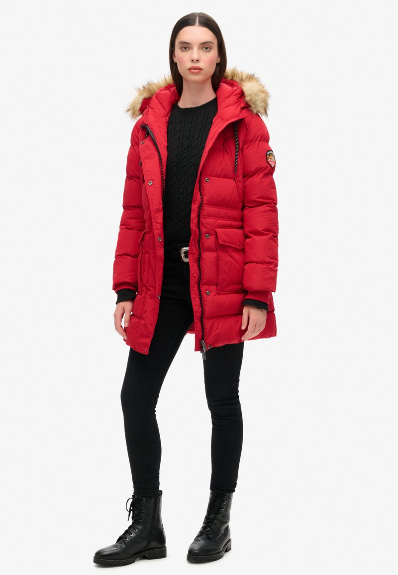 Superdry & Co Wintermantel rood
