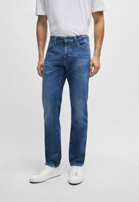 BOSS - MAINE - STRAIGHT LEG - Relaxed fit jeans - dark blue Thumbnail Image 1