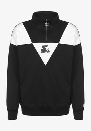 Starter TROYER - Sweatshirt - black/white