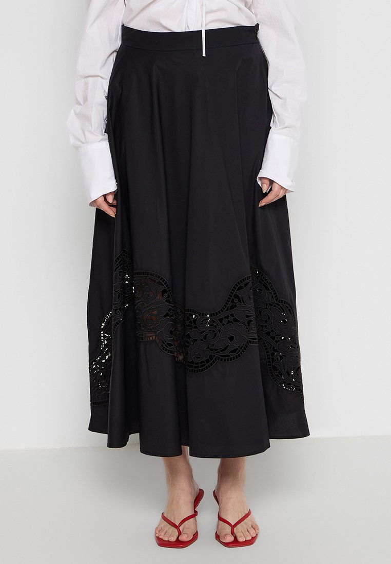 TWINSET A-lijn rok zwart TWINSET A-lijn rok zwart