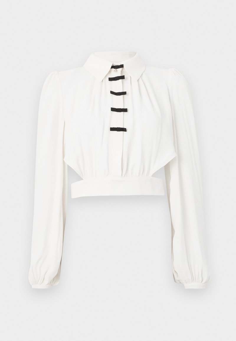 Elisabetta Franchi Overhemdblouse crème