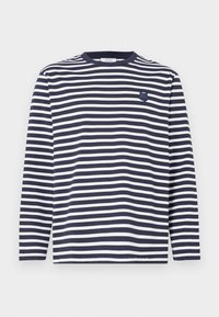 FOX HEAD LONG SLEEVE  - Ilgarankovis viršutinės dalies drabužis - navy/white