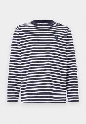 FOX HEAD LONG SLEEVE  - Long sleeved top - navy/white