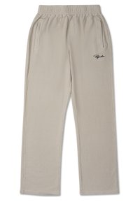 SIGNAR WIDE PANTS - Calças - washed stone/black