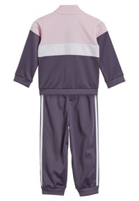 adidas Performance TIBERIO SET UNISEX - Tracksuit - clear pink white ...