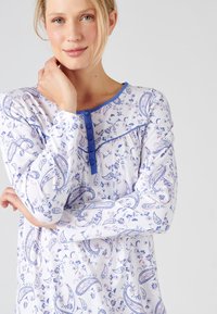 Damart EN PEIGNÉ - Camicia da notte - blue