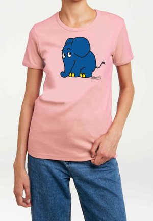 Print T-shirt - light pink