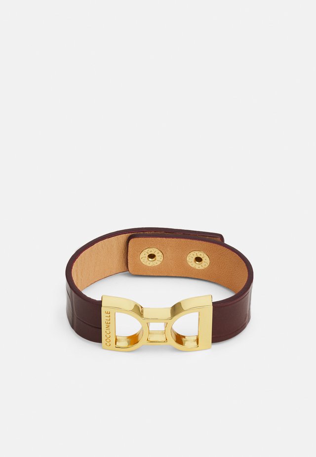 ARLETTIS CROCO - Bracelet - marsala