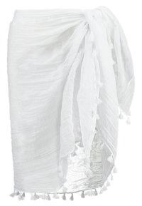 BEACH BASICS SARONG - Accesoriu plajă - white