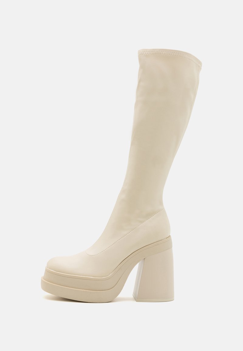 Even&Odd Boots med høye hæler - off-white