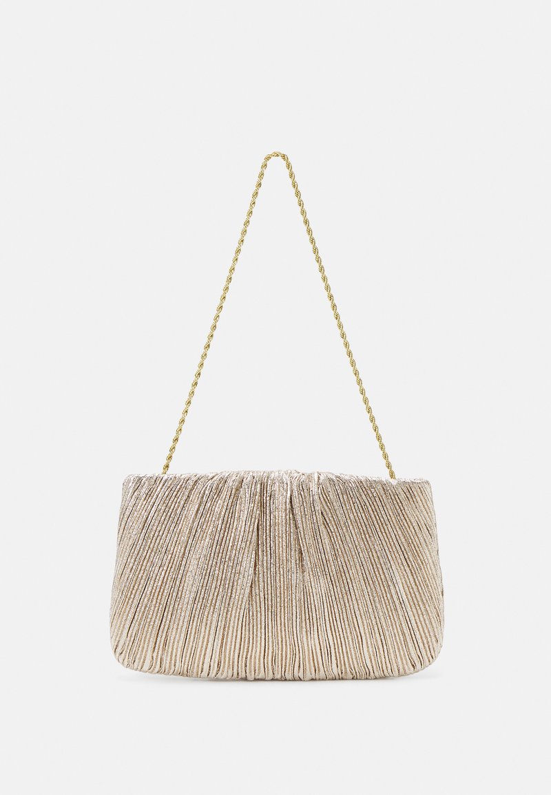Loeffler Randall - BRIT FLAT PLEATED POUCH - Pochette - champagne, Agrandir