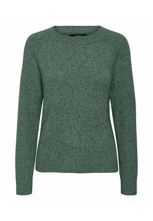 Vero Moda Curve, STRICKPULLOVER VMCDOFFY PULLOVER - Trui - laurel wreath