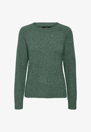 Vero Moda Curve, STRICKPULLOVER VMCDOFFY PULLOVER - Trui - laurel wreath