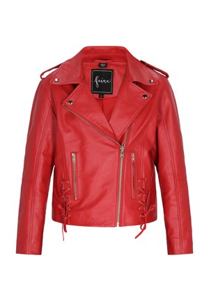 faina, Leren jas - red
