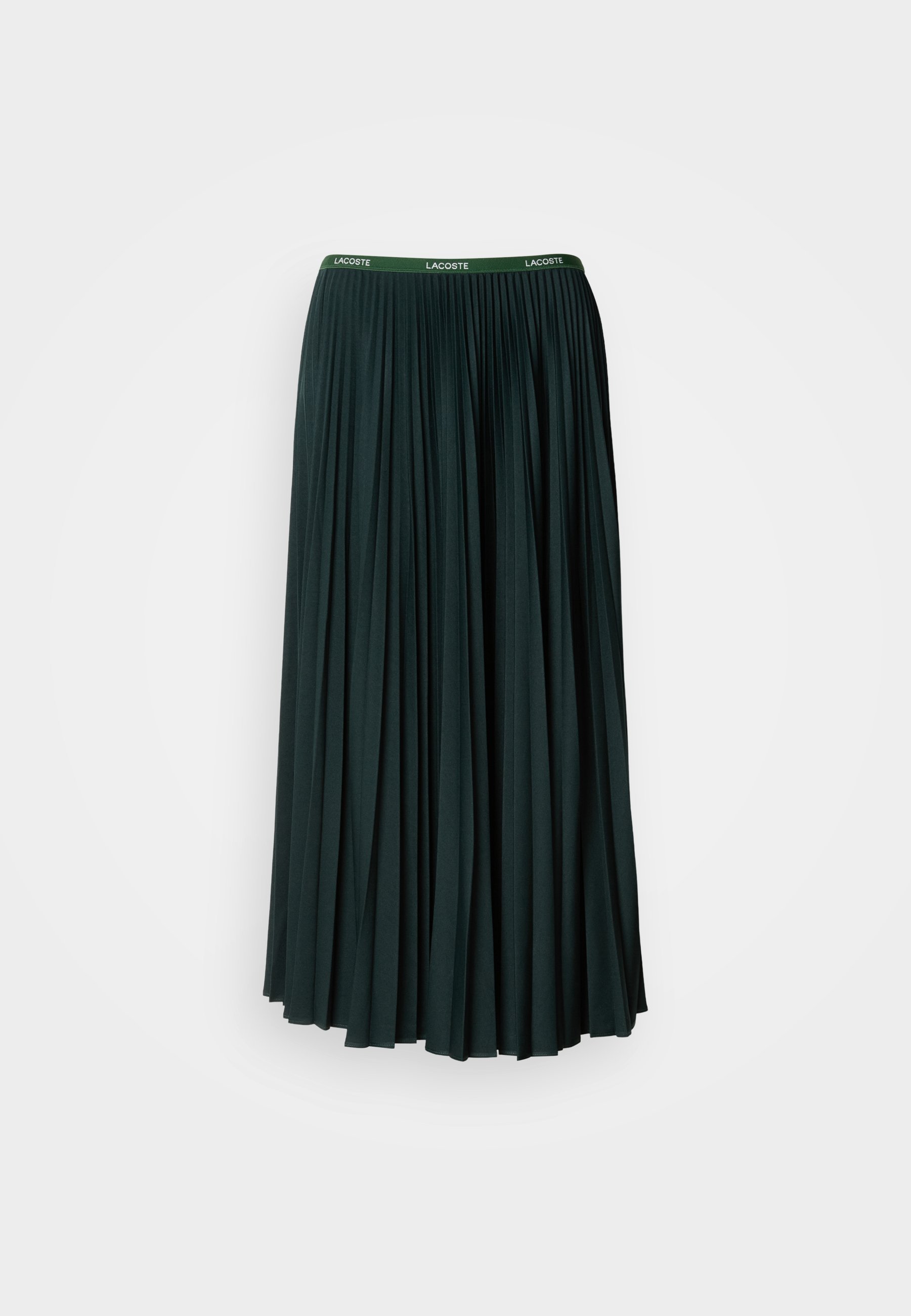 Lacoste Pleated skirt - sinople/dark green - Zalando